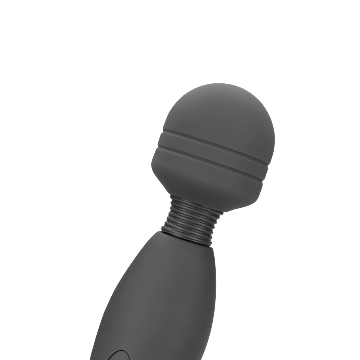 Vibrator Masaj Powerful Wand, 20 Moduri Vibratii, Silicon, USB, Gri, 30.5 cm, Nr. 3, Erotic24.ro