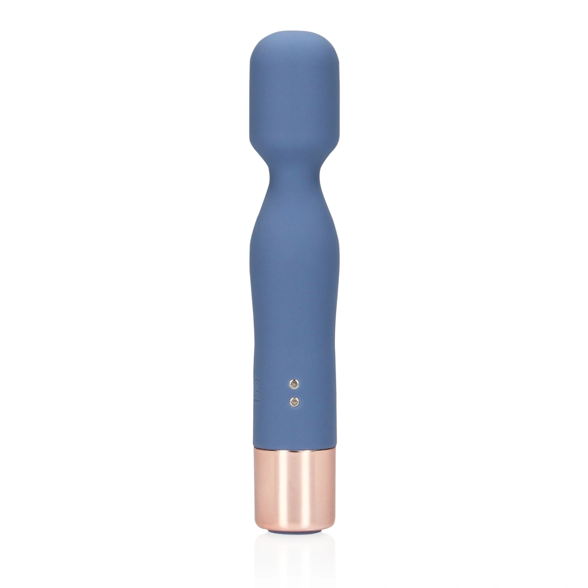 Vibrator Mini Wand Blue Horizon, 10 Moduri Vibratii, Silicon, USB, Albastru, 14.3 cm, Nr. 2, Erotic24.ro
