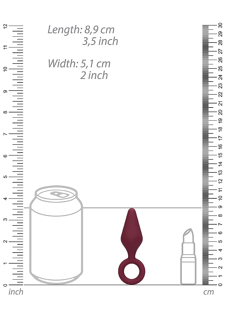 Set 3 Jucarii Sexuale pentru EA, Silicon, Dark Cherry, #18, Erotic24.ro