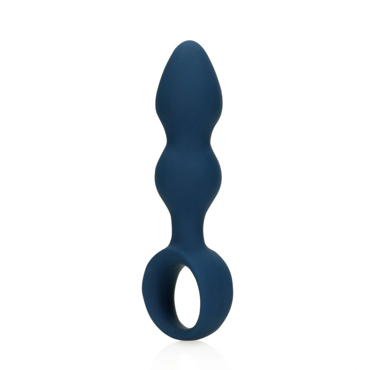 Dop Anal Small Teardrop, Silicon, Albastru, 13.2 cm, #2, Erotic24.ro