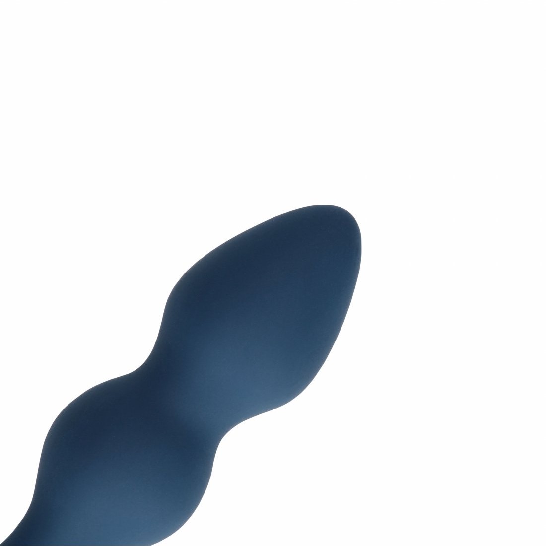 Dop Anal Medium Teardrop, Silicon, Albastru, 15.4 cm, #5, Erotic24.ro