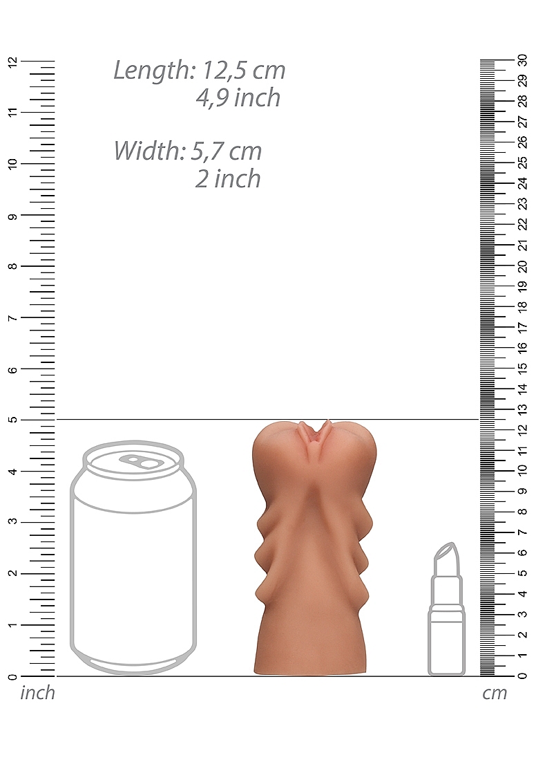 Masturbator Dirty Cop Pussy, Real Feel Material, Natural, Nr. 10, Erotic24.ro