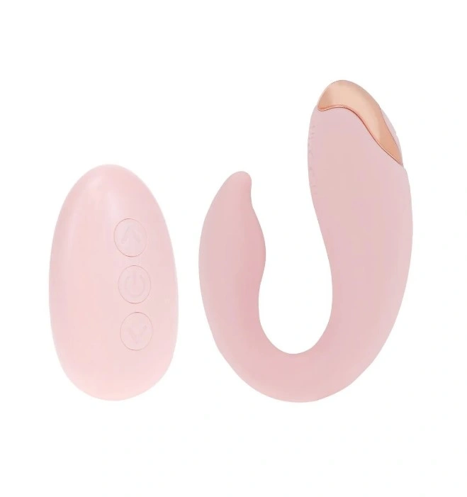 Vibrator Daydream, Remote Control, 10 Moduri Vibratii, Silicon, USB Magnetic, Roz, 8.5 cm, Nr. 2, Erotic24.ro