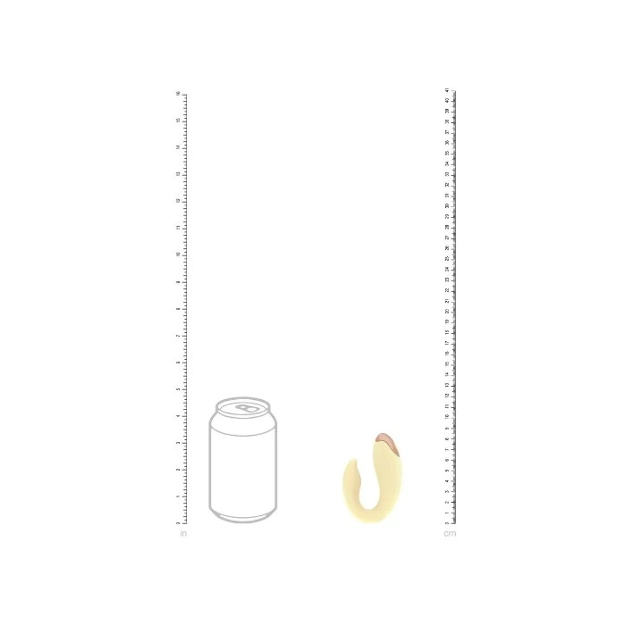Vibrator Daydream, Remote Control, 10 Moduri Vibratii, Silicon, USB Magnetic, Galben, 8.5 cm, Nr. 5, Erotic24.ro
