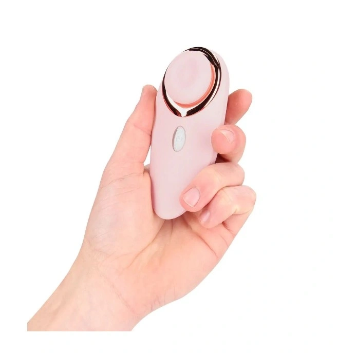 Stimulator Aurie 15 Moduri Tapare, 2 Accesorii Interschimbabile, Silicon si ABS, USB Magnetic, Roz, 12 cm, #7, Erotic24.ro