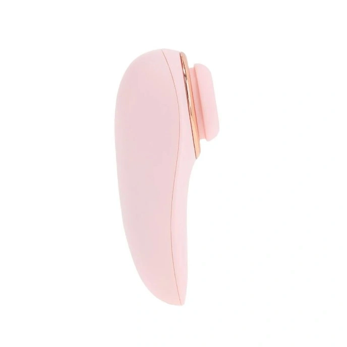 Stimulator Aurie 15 Moduri Tapare, 2 Accesorii Interschimbabile, Silicon si ABS, USB Magnetic, Roz, 12 cm, #3, Erotic24.ro