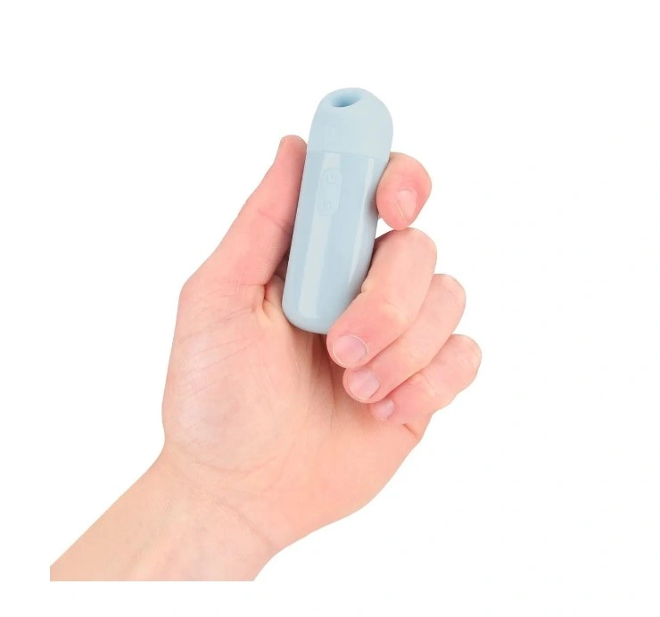 Stimulator Clitoris Sweetie, 10 Moduri Tapare, ABS si Silicon, USB Magnetic, Albastru, 8.8 cm, #4, Erotic24.ro