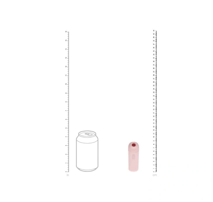 Stimulator Clitoris Sweetie, 10 Moduri Tapare, ABS si Silicon, USB Magnetic, Roz, 8.8 cm, #5, Erotic24.ro