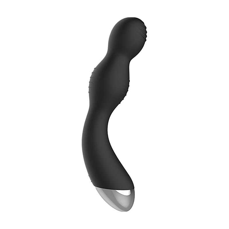 Vibrator Punctul G Vibrating&E-Stimulation Silicon Negru