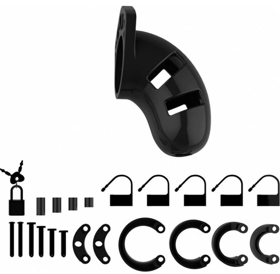 Cusca de Castitate Ajustabila  Man Cage Model 01 , #2, Erotic24.ro