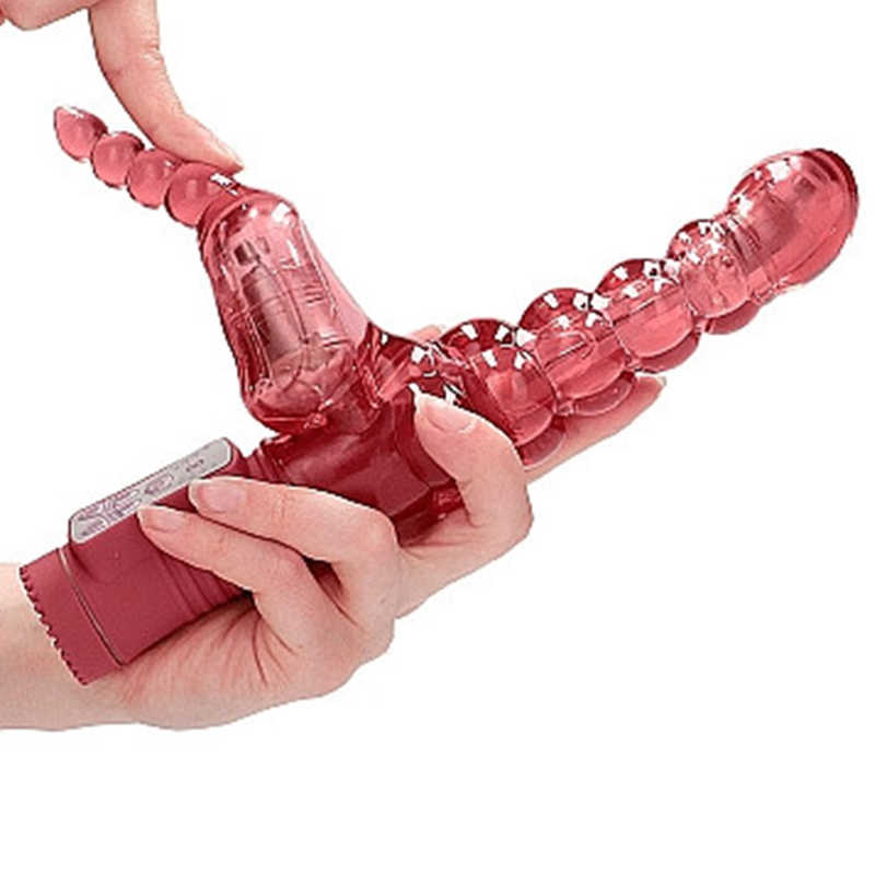 Vibrator Rabbit Rotating Bubbles 8 Moduri Rosu 23 cm, #5, Erotic24.ro