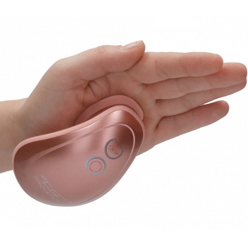 Stimulator Twitch Hands Free, Suction&Vibration, USB, Rose , #3, Erotic24.ro