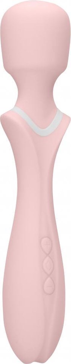 Vibrator Masaj Jiggle, 10 Moduri Vibratii, Silicon, USB, Roz, 22.6 cm, #2, Erotic24.ro