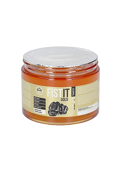 Lubrifiant Fist It Gold pe Baza de Apa 500ml, #3, Erotic24.ro