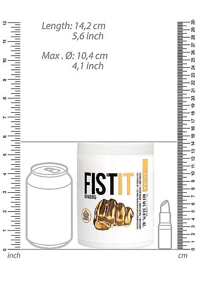 Lubrifiant Fist It Numbing pe Baza de Apa 1000 ml, #5, Erotic24.ro