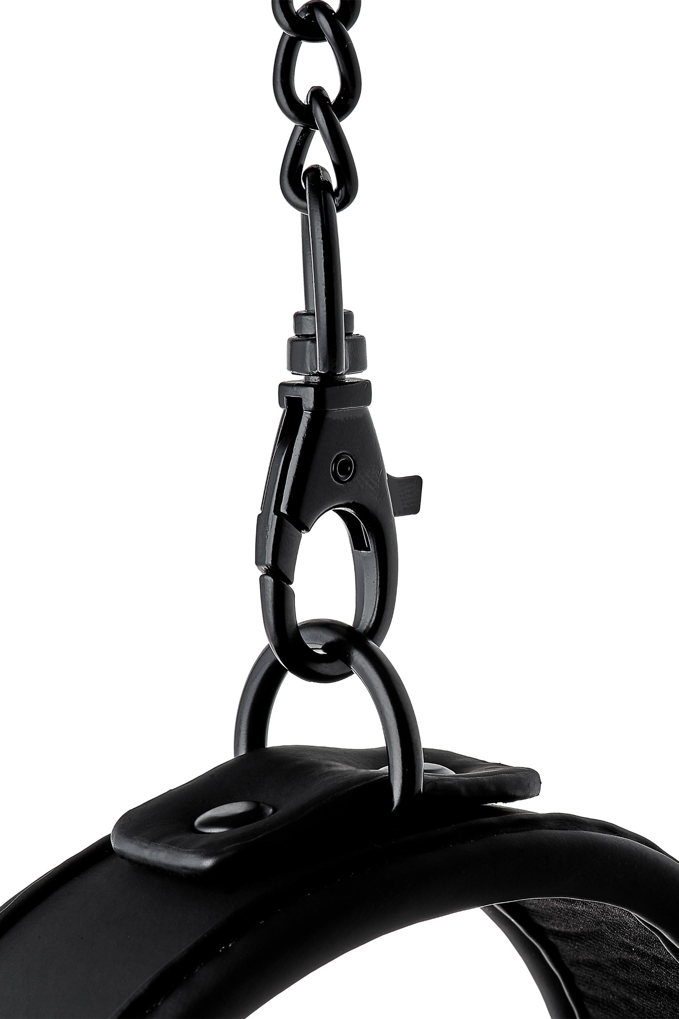 Zgarda si Lesa Blaze Luxury Fetish, Negru, #7, Erotic24.ro