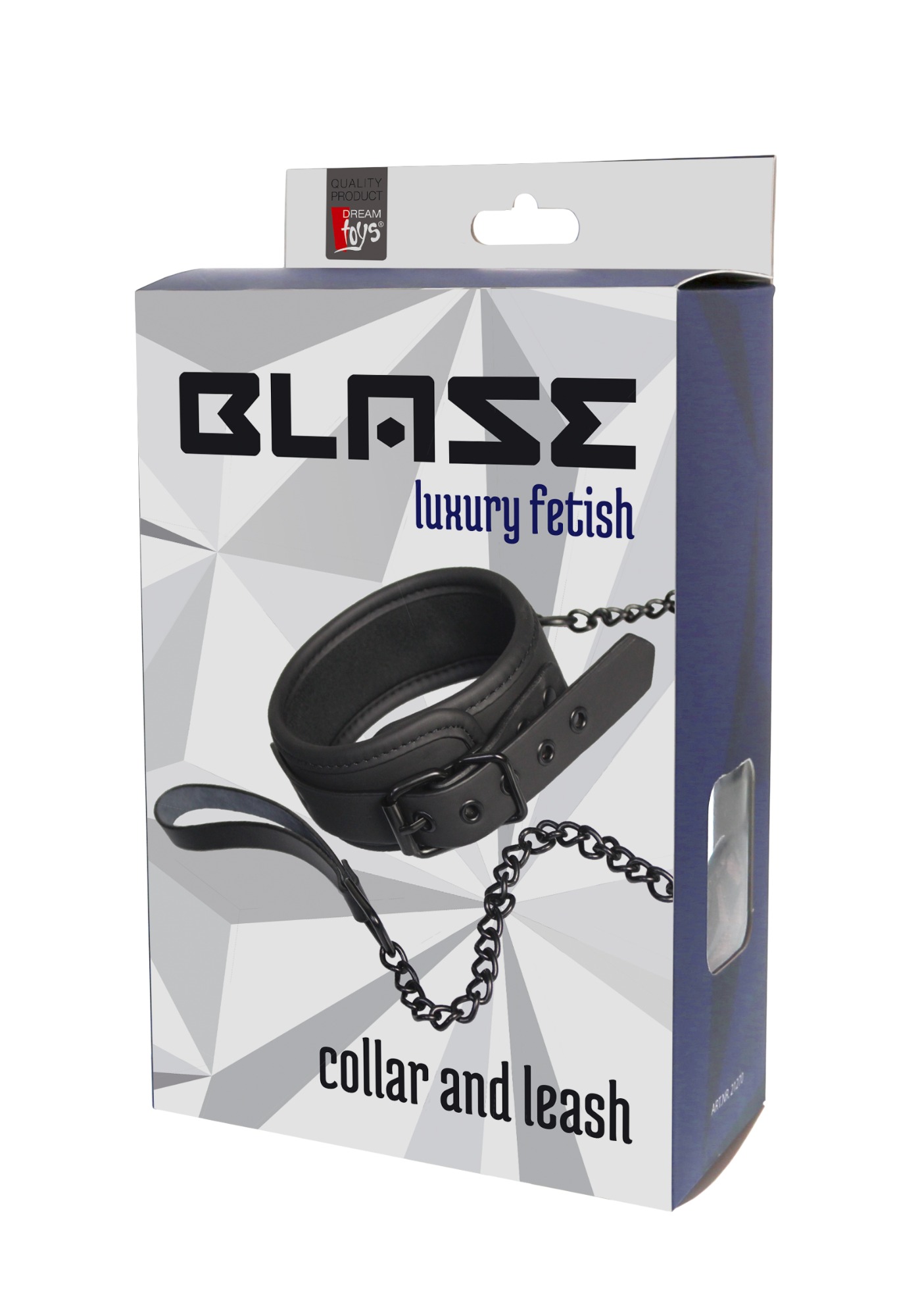 Zgarda si Lesa Blaze Luxury Fetish, Negru, #8, Erotic24.ro