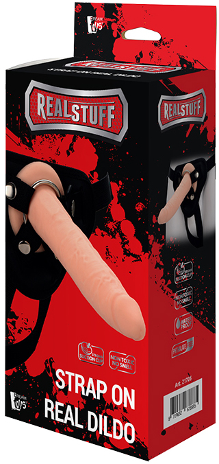 Strap-on Silicon Lichid 20 cm cu Ham Reglabil, #3, Erotic24.ro