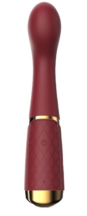 Vibrator Lucy Romance 10 Moduri Vibratii Silicon USB 19.5 cm, #4, Erotic24.ro