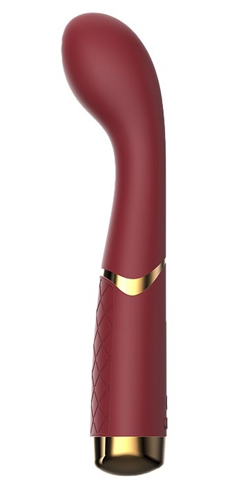 Vibrator Lucy Romance 10 Moduri Vibratii Silicon USB 19.5 cm, #2, Erotic24.ro