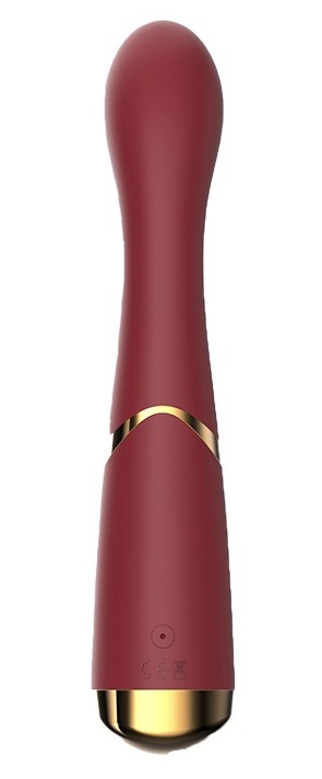 Vibrator Lucy Romance 10 Moduri Vibratii Silicon USB 19.5 cm, #3, Erotic24.ro