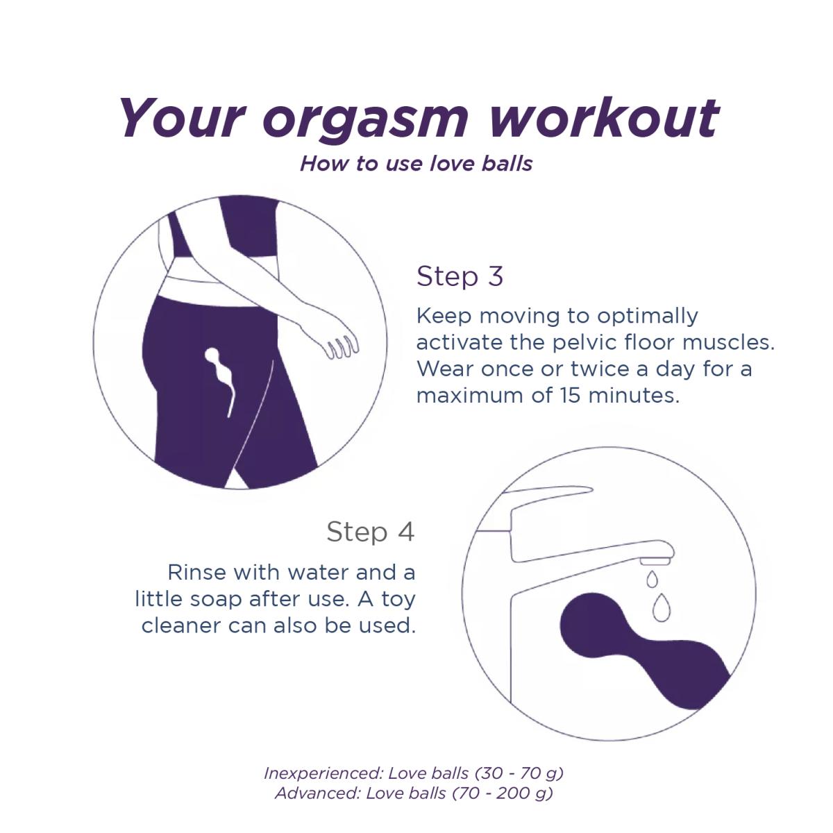 Bile Vaginale Rosy Gold Ben Wa Balls, Metal, #6, Erotic24.ro