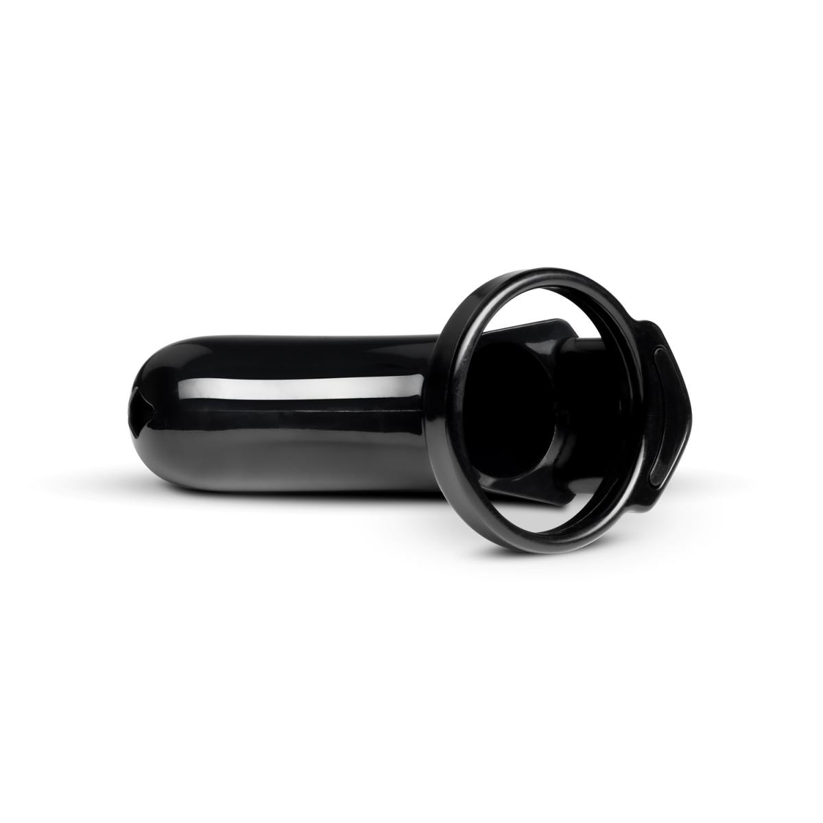 Cusca de Castitate Lockdown Large, Negru, Nr. 4, Erotic24.ro