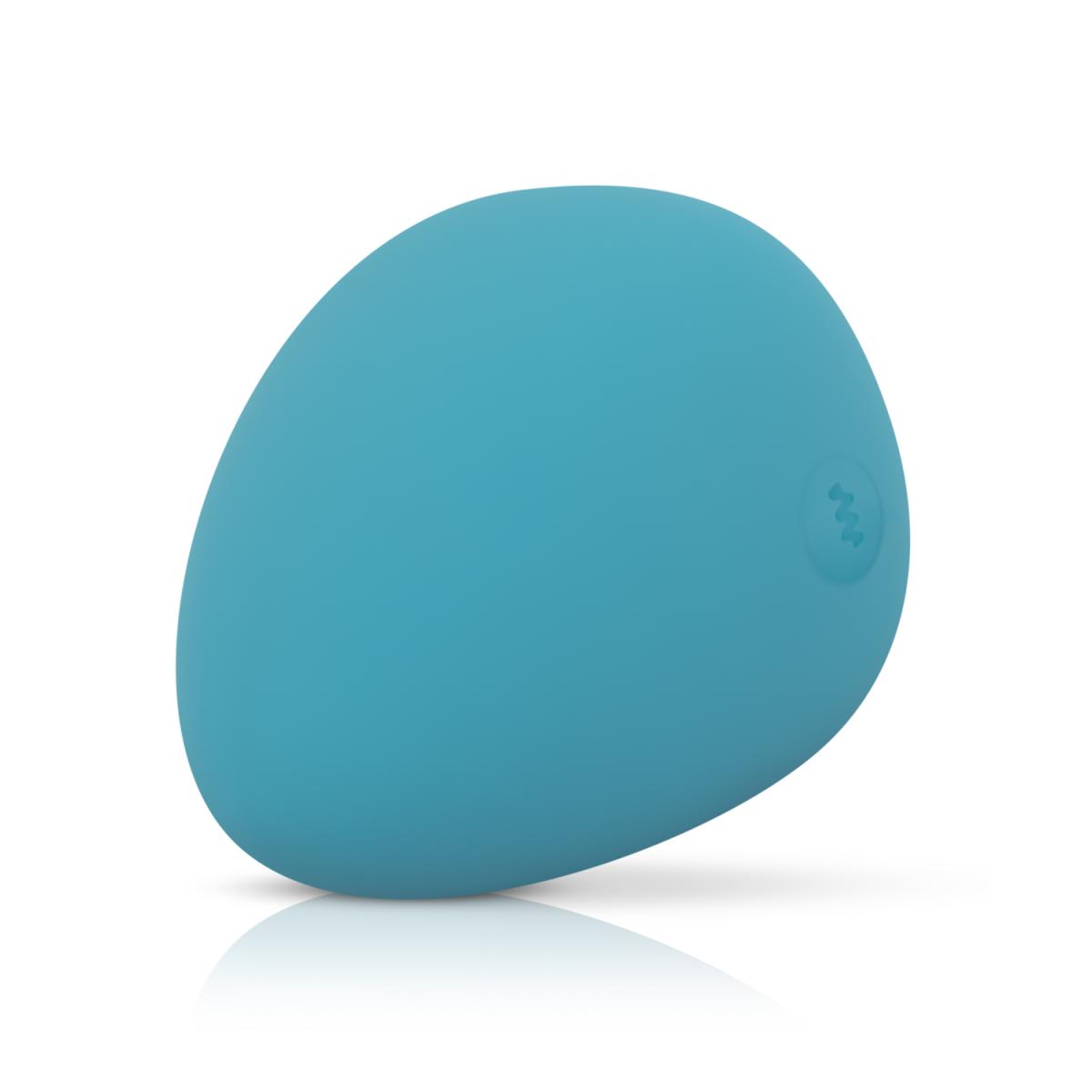 Vibrator Lay-on Carla, 10 Moduri Vibratii, Silicon, USB, Turcoaz, 6.6 cm, #4, Erotic24.ro