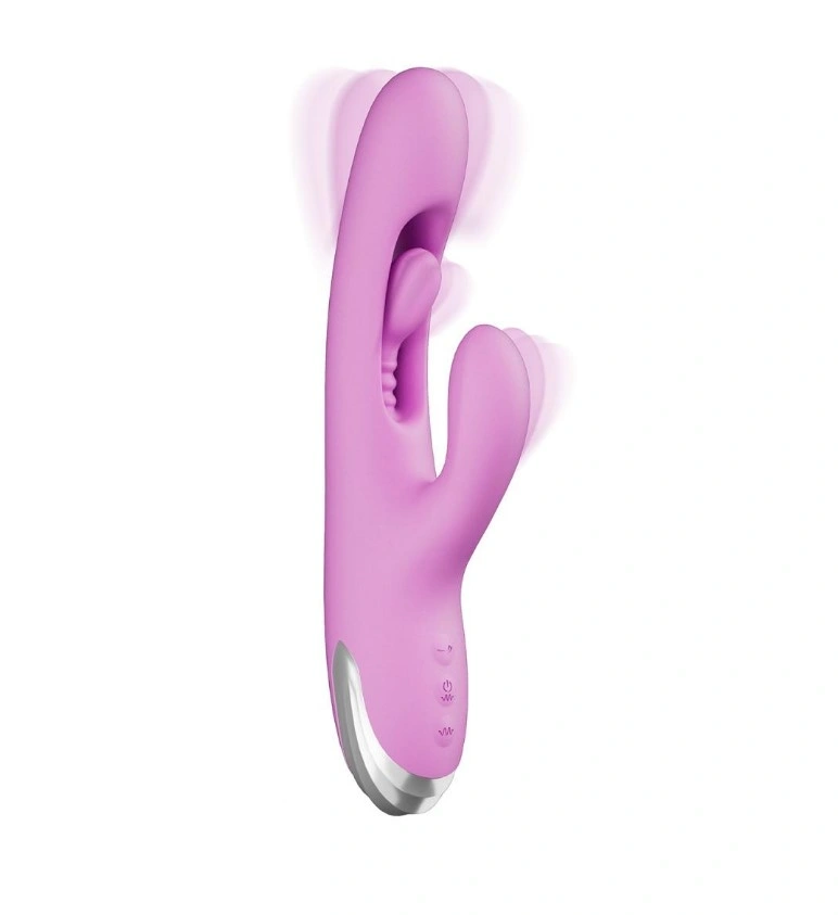 Vibrator Kiki, 10 Moduri Vibratii, 6 Moduri Stimulare Punctul G, Silicon, USB, Mov, 23.3 cm, #1, Erotic24.ro