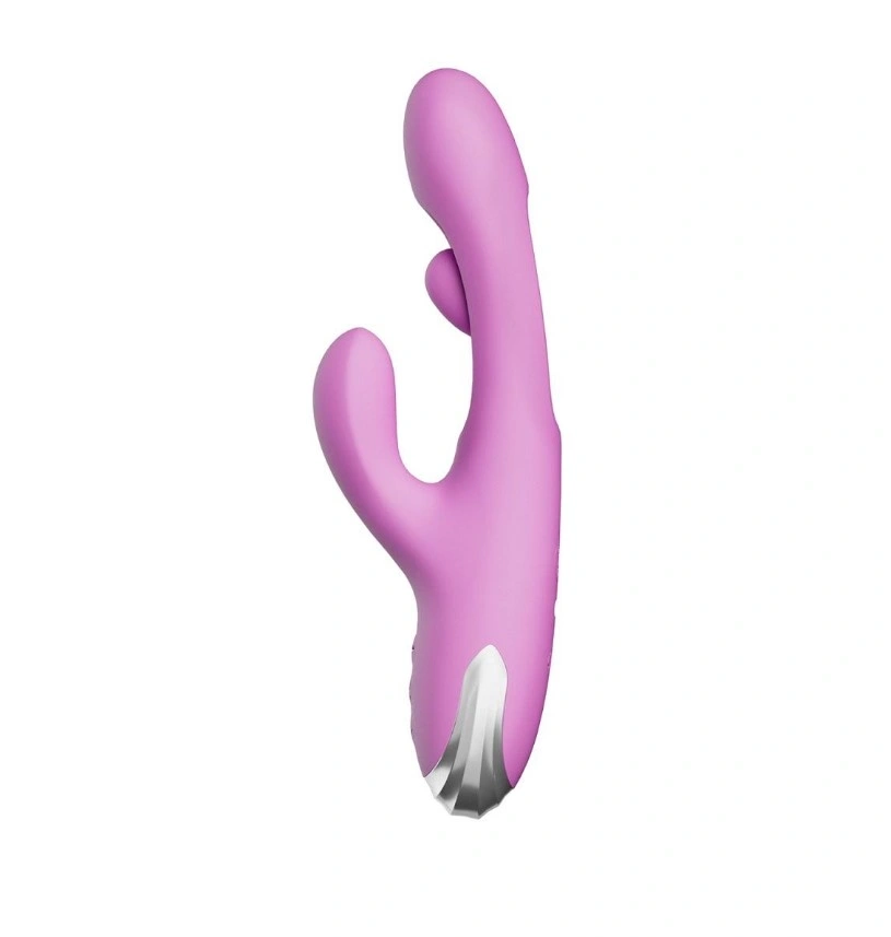 Vibrator Kiki, 10 Moduri Vibratii, 6 Moduri Stimulare Punctul G, Silicon, USB, Mov, 23.3 cm, #3, Erotic24.ro