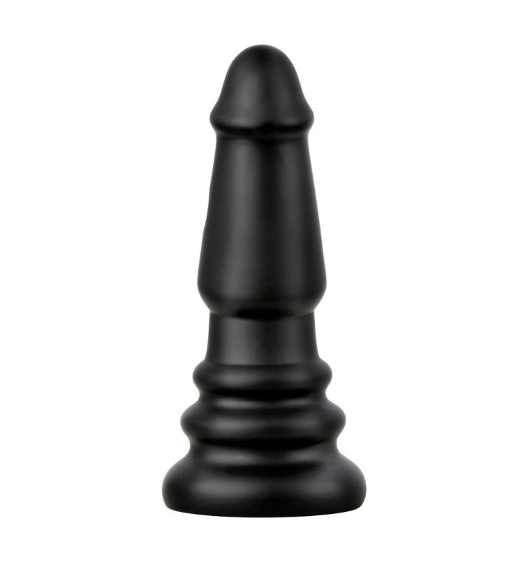 Dildo Anal BUTTR Captain's Mission, PVC, Negru, 26 cm, #2, Erotic24.ro