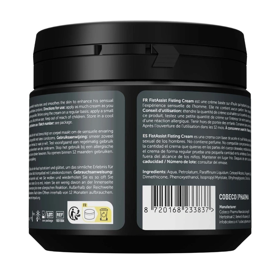 Lubrifiant Crema Fisting, 500 ml, Nr. 2, Erotic24.ro