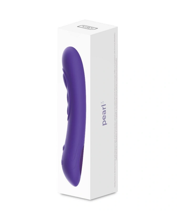 Vibrator KIROO G-spot Pearl3, Bluetooth Control, Free App, Silicon, USB, Mov, 20 cm, #4, Erotic24.ro