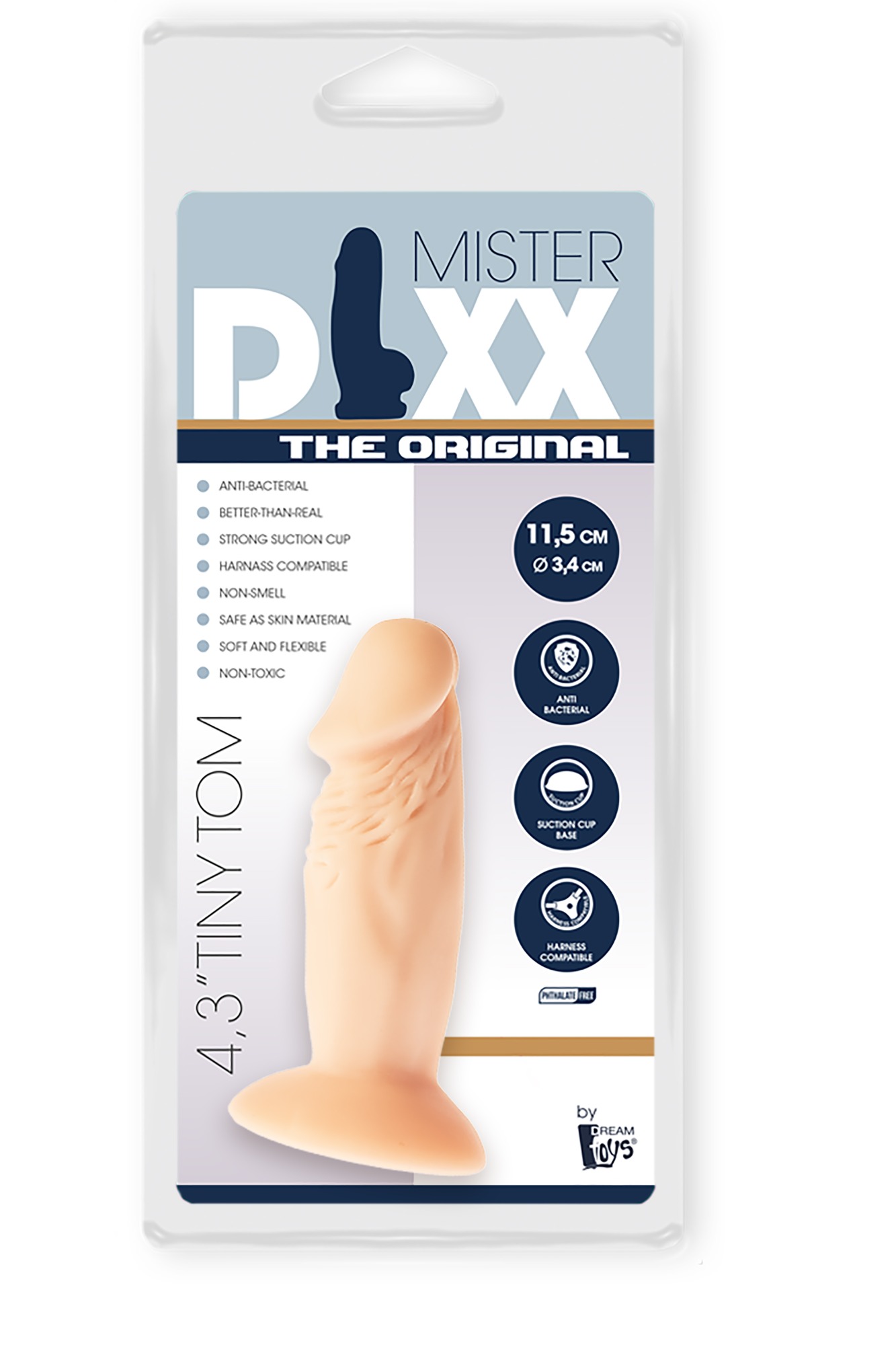 Dildo Realist Tiny Tom Mister Dixx The Original 11.5 cm, #3, Erotic24.ro