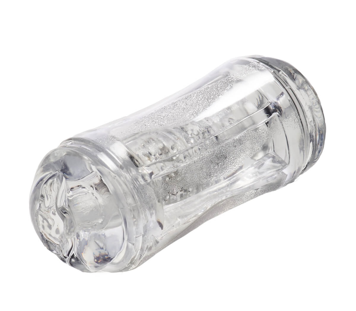 Masturbator Dublu Pussy&Anus Sophia Transparent 16.5 cm , Nr. 2, Erotic24.ro