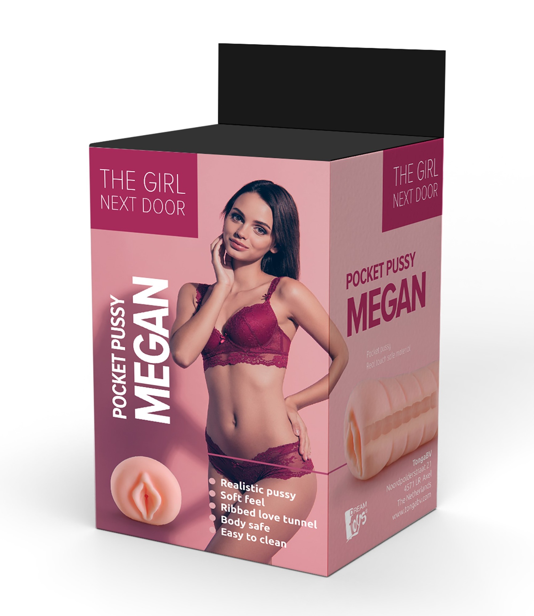 Masturbator Pocket Pussy Megan, TPE, Natural, #5, Erotic24.ro