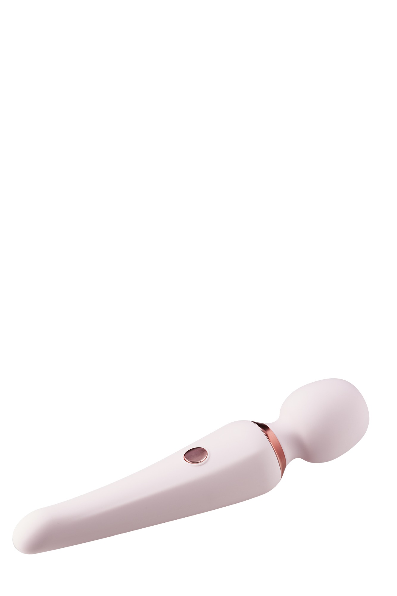 Vibrator Wand Nana 10 Moduri Vibratii Silicon USB Roz 18.2 cm, #5, Erotic24.ro