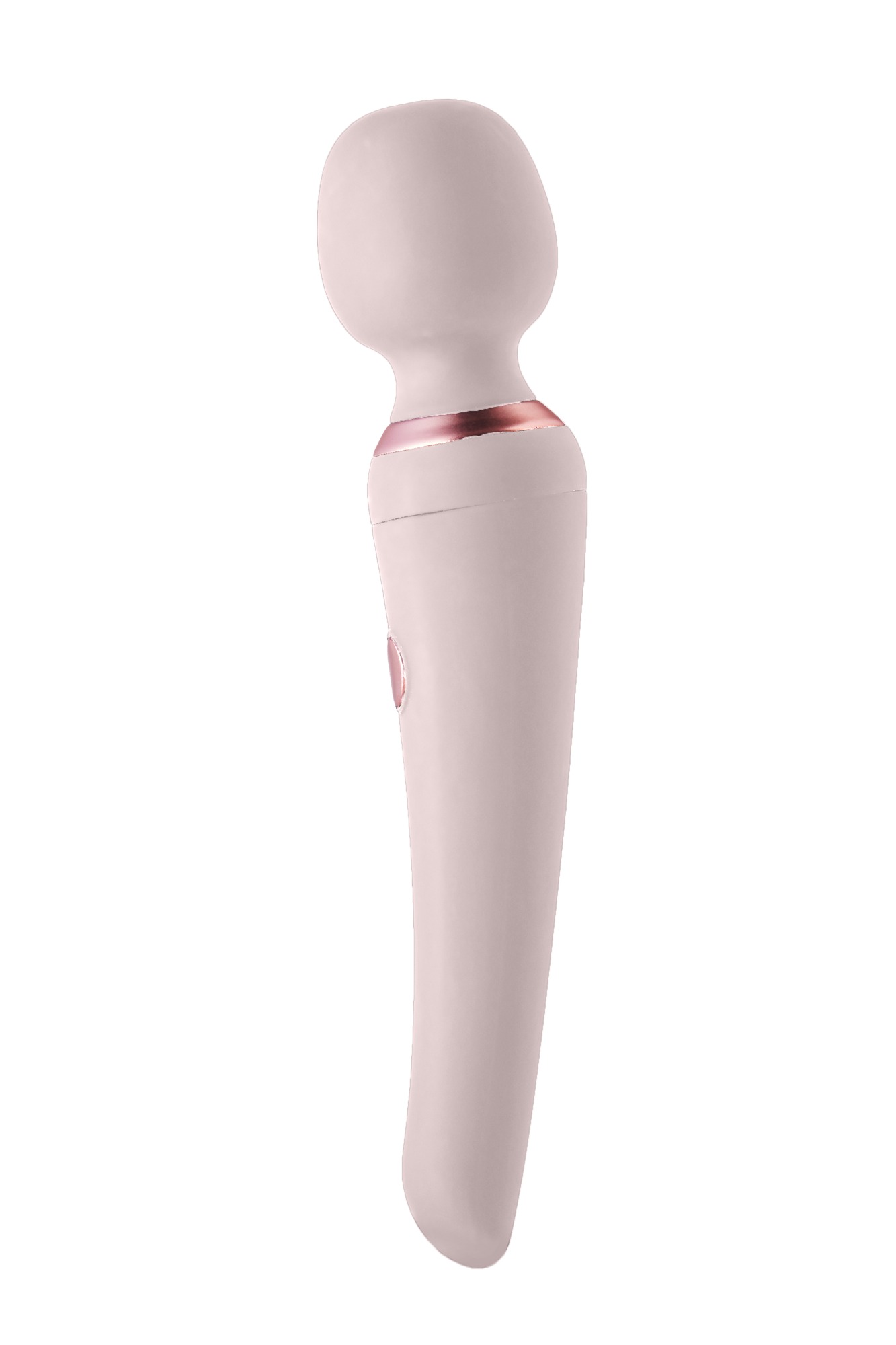 Vibrator Wand Nana 10 Moduri Vibratii Silicon USB Roz 18.2 cm, #2, Erotic24.ro