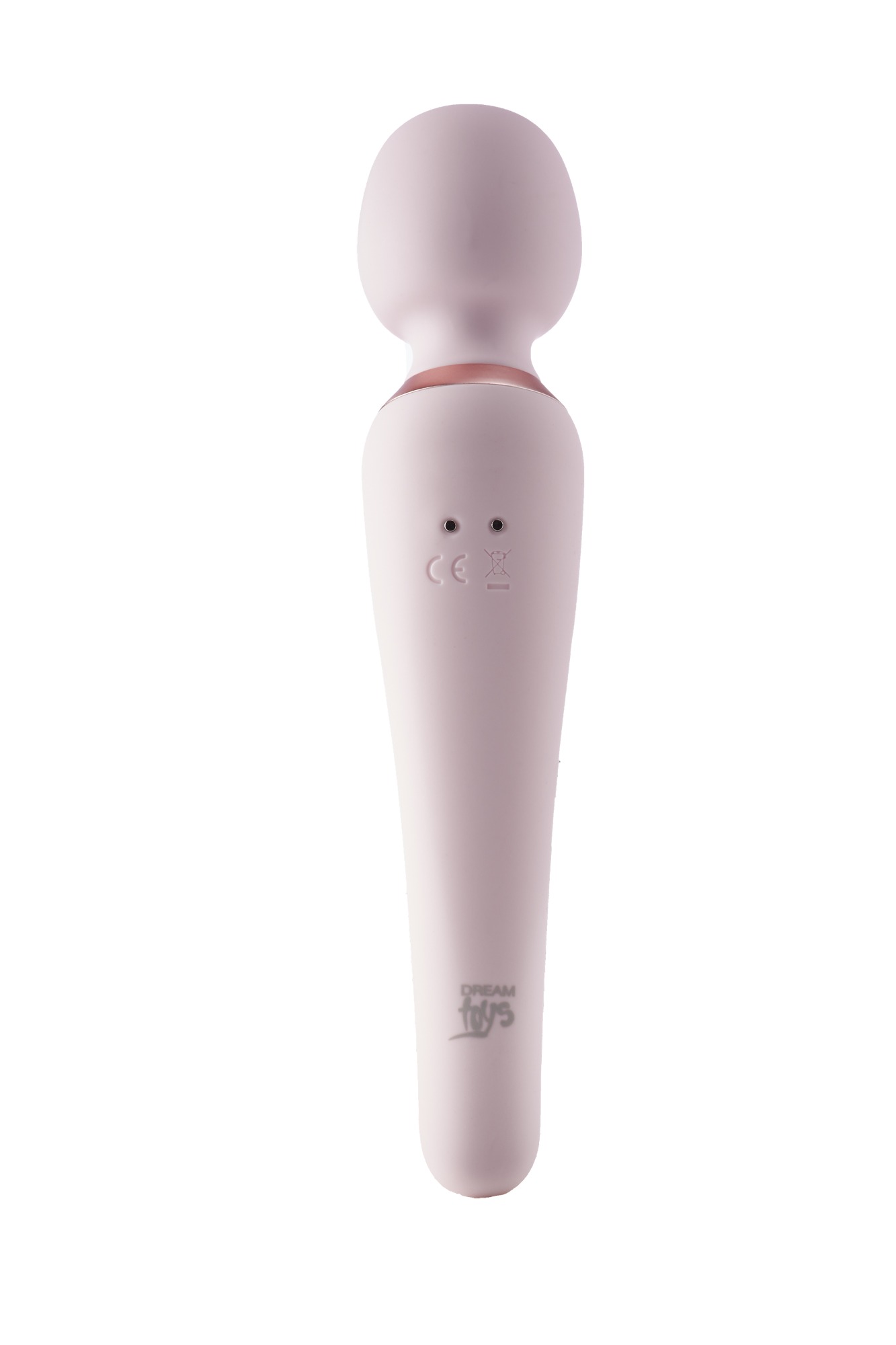 Vibrator Wand Nana 10 Moduri Vibratii Silicon USB Roz 18.2 cm, #4, Erotic24.ro