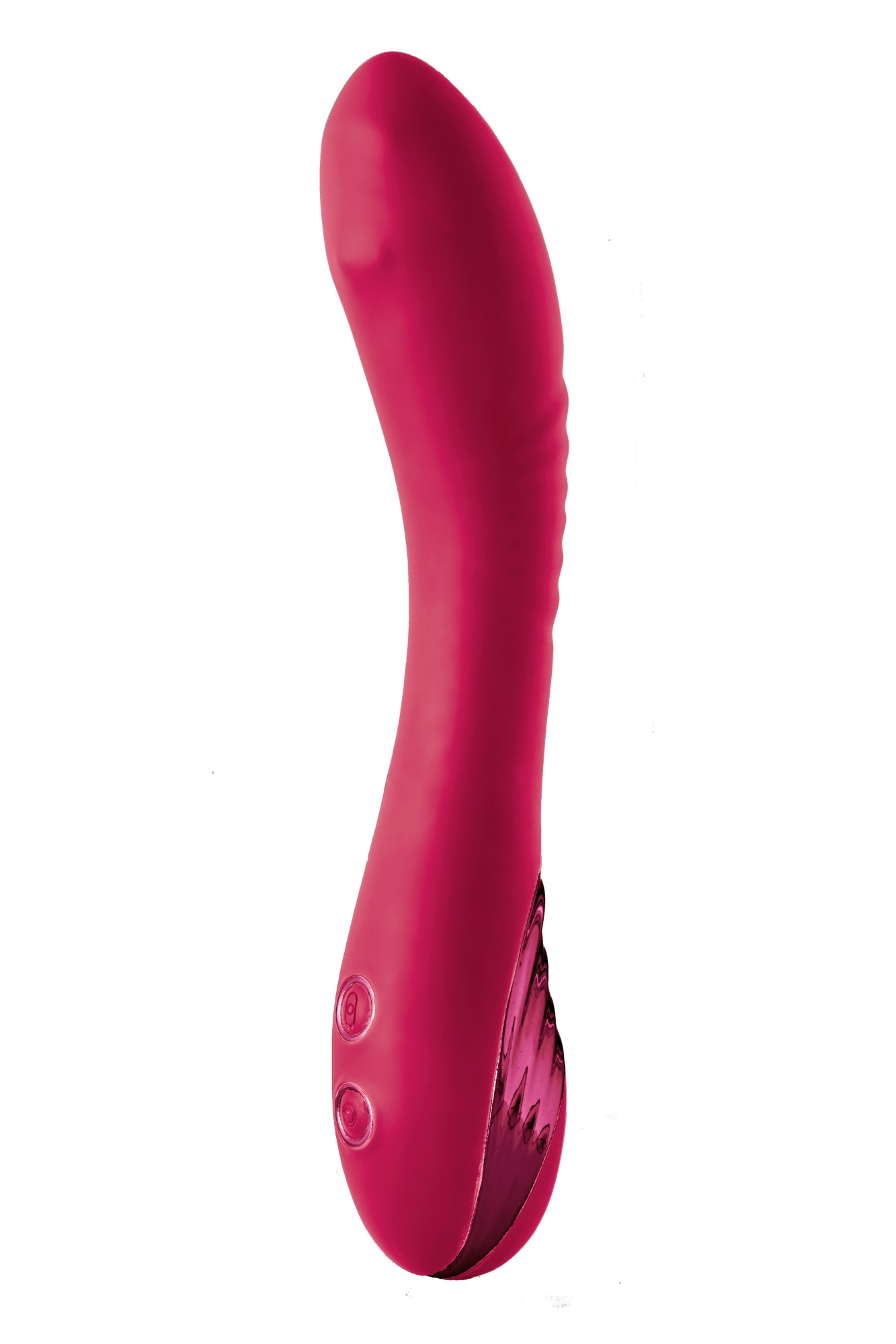 Vibrator Cecilia Slinding Bead&Vibrations Silicon USB Fuchsia 19.6 cm