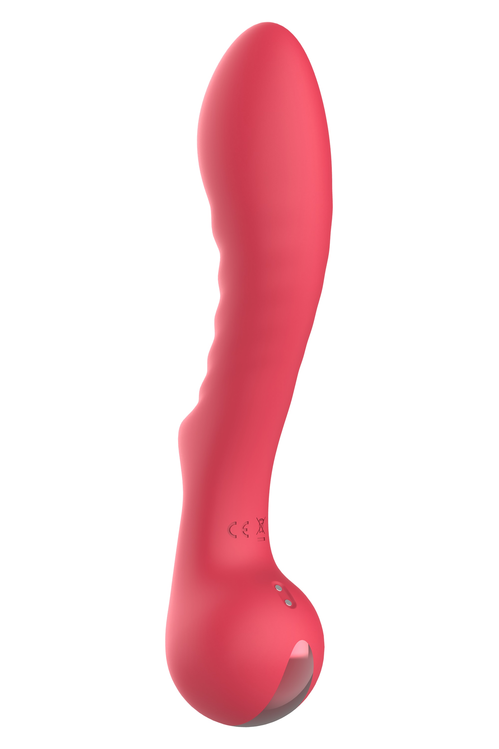 Vibrator Punctul G Amour Aimee, 10 Moduri Vibratii, Silicon, USB, Rosu, 22 cm, #3, Erotic24.ro