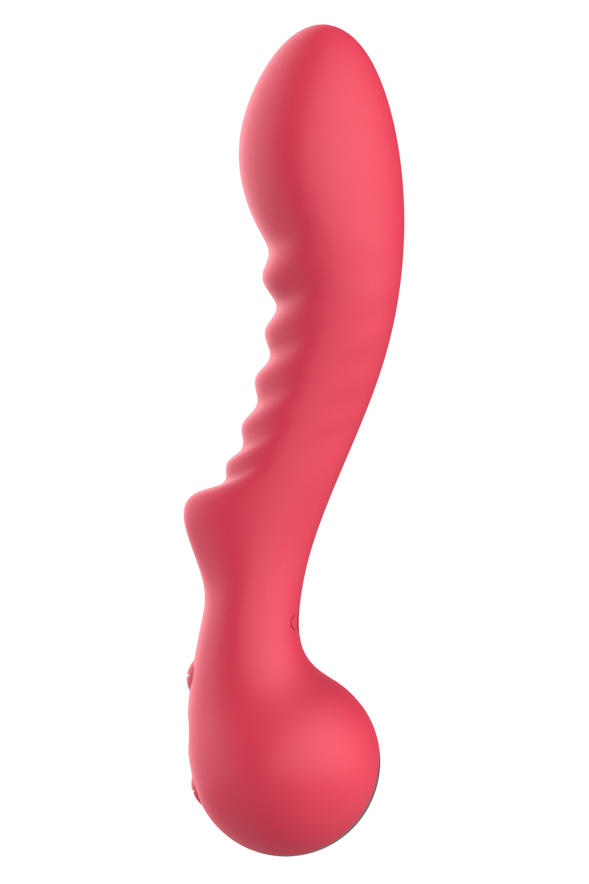 Vibrator Punctul G Amour Aimee, 10 Moduri Vibratii, Silicon, USB, Rosu, 22 cm, #2, Erotic24.ro