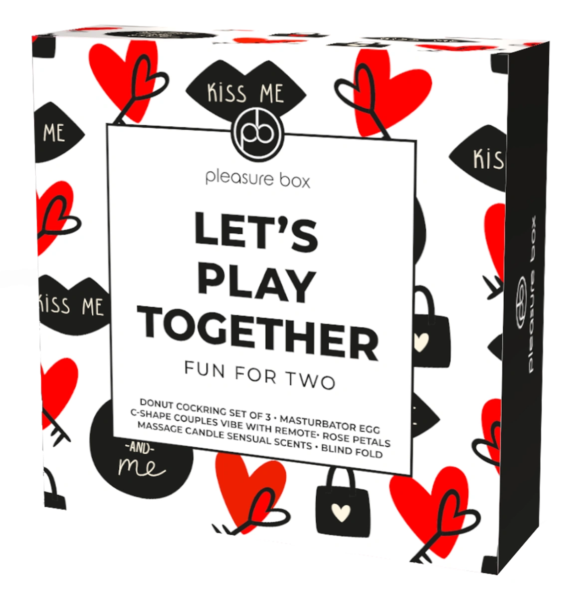 Set Jucarii Cuplu Pleasure Box Let's Play Together