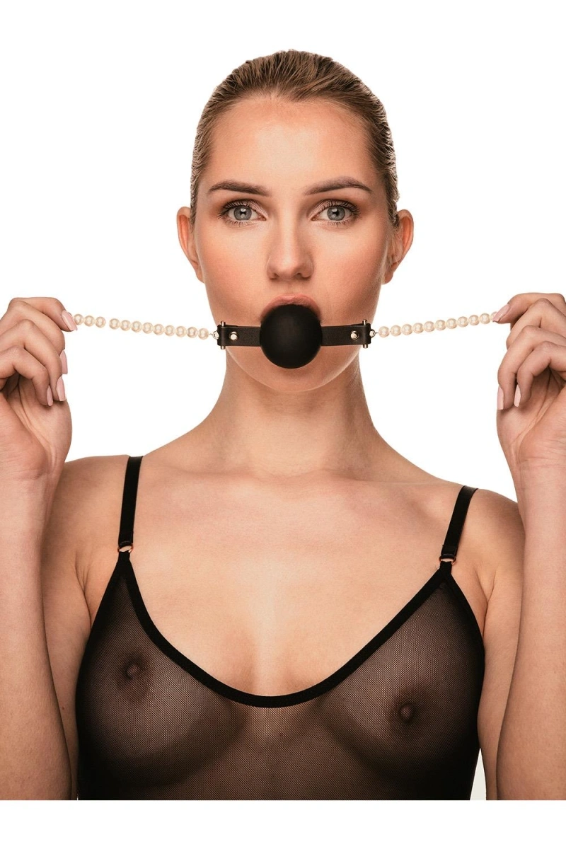 Calus Majestic Pearl cu Bila din Silicon, Guilty Pleasure, Nr. 2, Erotic24.ro