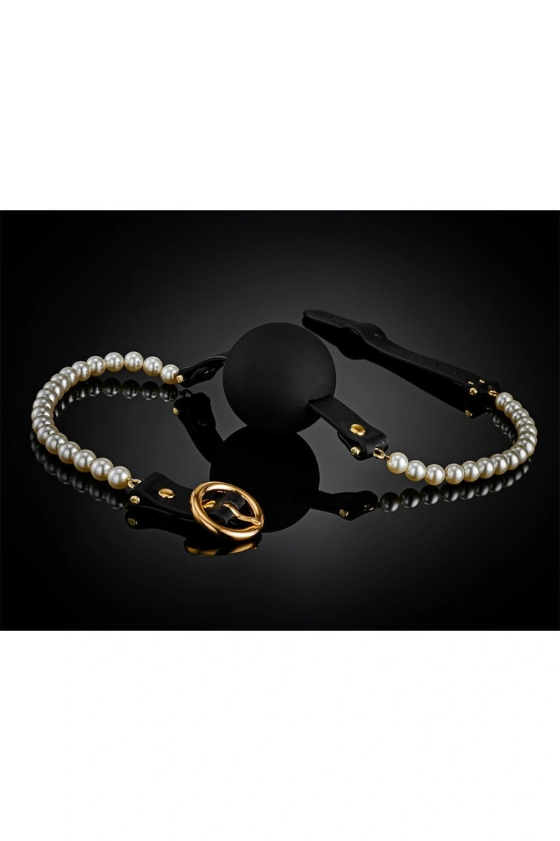 Calus Majestic Pearl cu Bila din Silicon, Guilty Pleasure, Nr. 8, Erotic24.ro