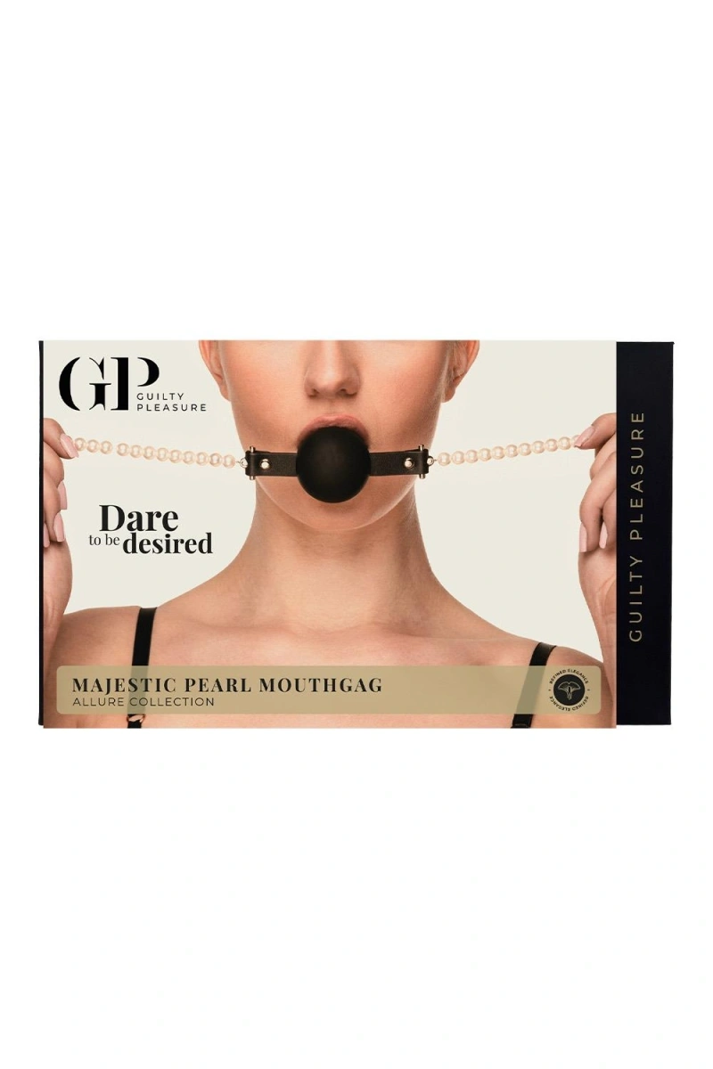 Calus Majestic Pearl cu Bila din Silicon, Guilty Pleasure, Nr. 11, Erotic24.ro