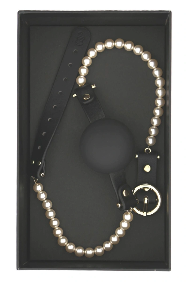 Calus Majestic Pearl cu Bila din Silicon, Guilty Pleasure, Nr. 9, Erotic24.ro