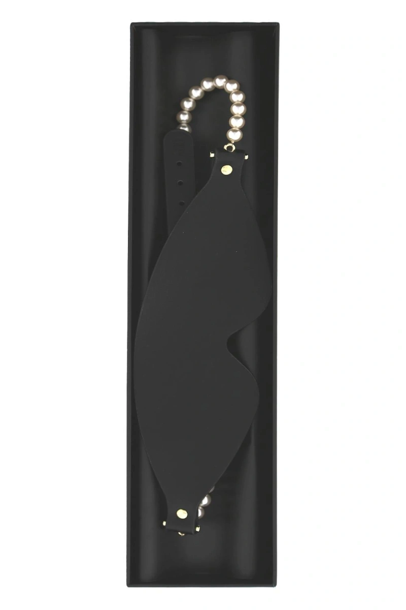 Masca de Ochi Boudoir Pearl Bindfold, Curele din Perle, Guilty Pleasure, #3, Erotic24.ro