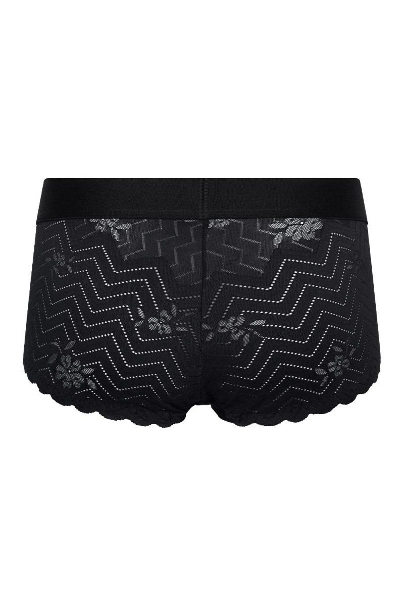 Phoenix Strap-on Boxeri Marime L cu Dildo Inclus din Silicon, Negru, 15.5 cm, #7, Erotic24.ro