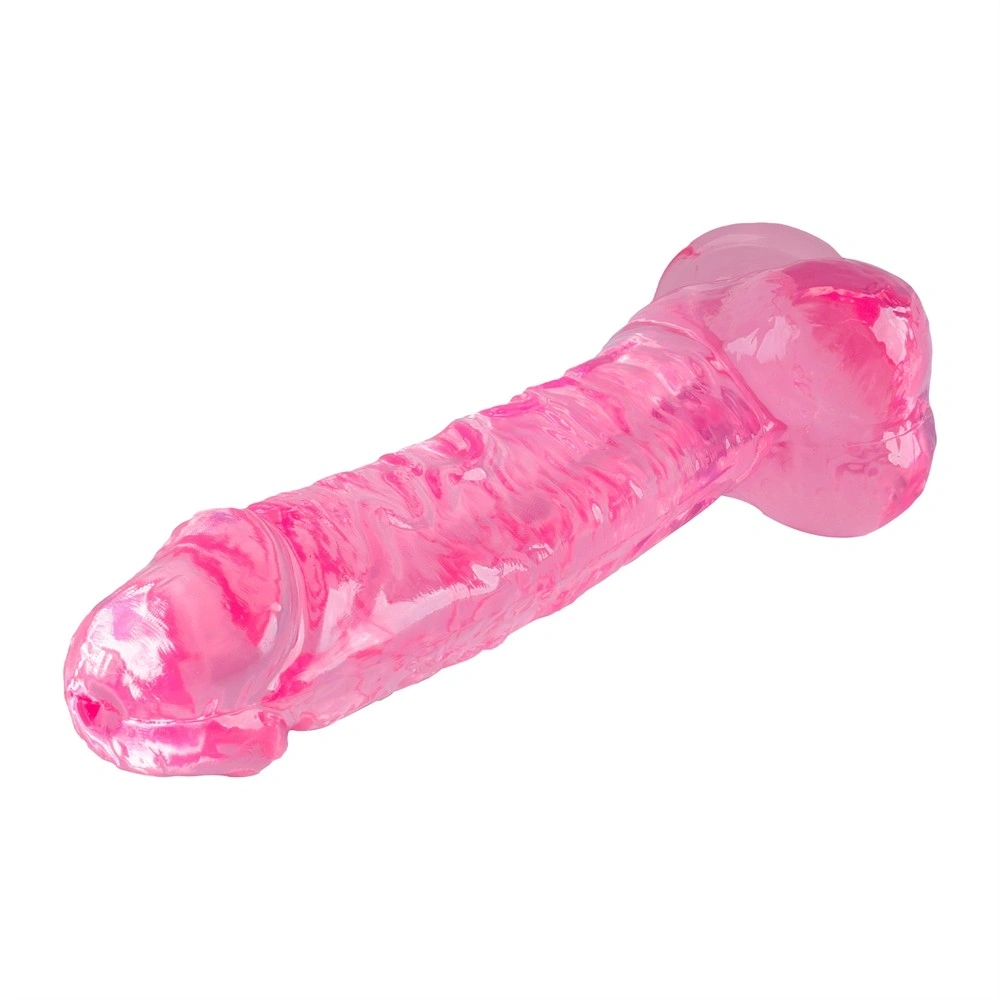 Dildo Realist Pop Rocket cu Ventuza, TPE, Roz, 17 cm, #6, Erotic24.ro